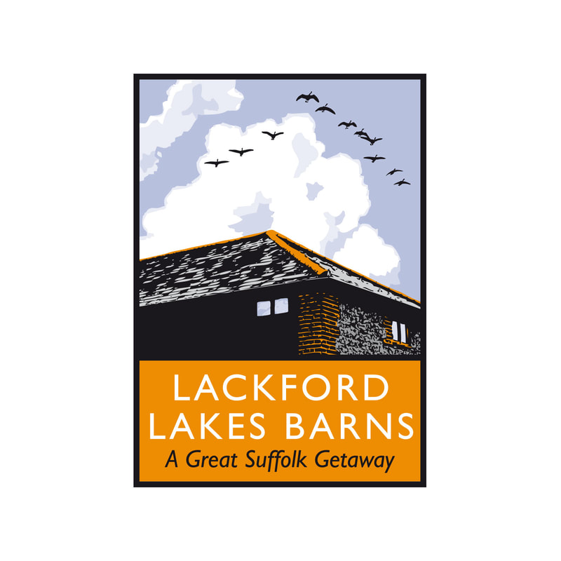 Brand logo for Lackford Lakes Barns by Drydesign
