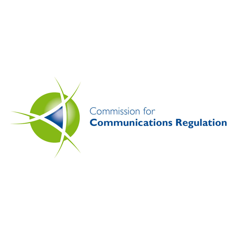 Corporate logo for Commission for Communications Regulation by Drydesign