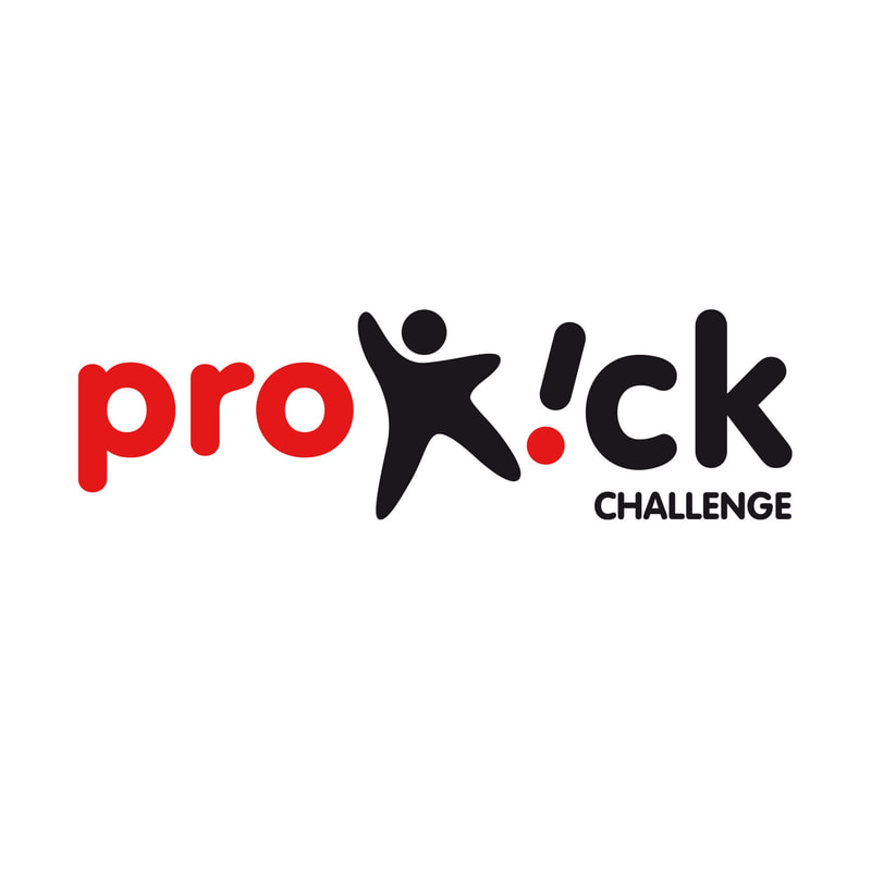Brand logo for the ProKick Challenge by Drydesign