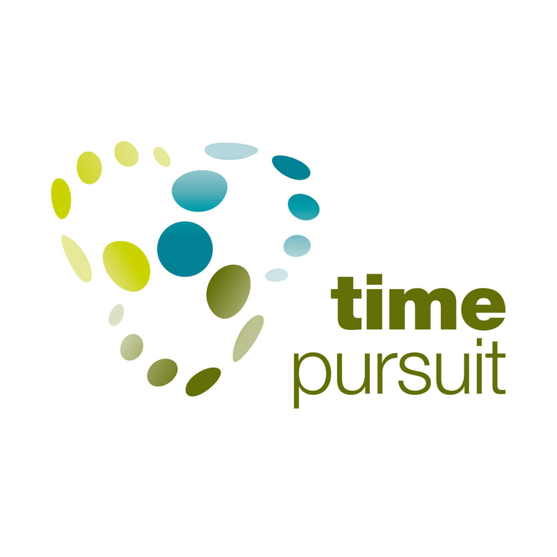 Brand logo for Time Pursuit by Drydesign