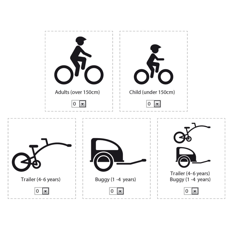 Pictograms for Go Ape website by Drydesign